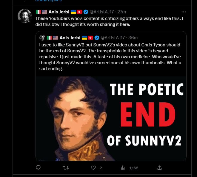 The Poetic End: SunnyV2's Aftermath Following the Chris Tyson Video