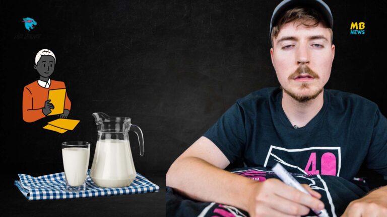 MrBeast Responds to Fan’s Unique Idea: A Glass of Milk Video Unlikely to Satisfy Viewers!