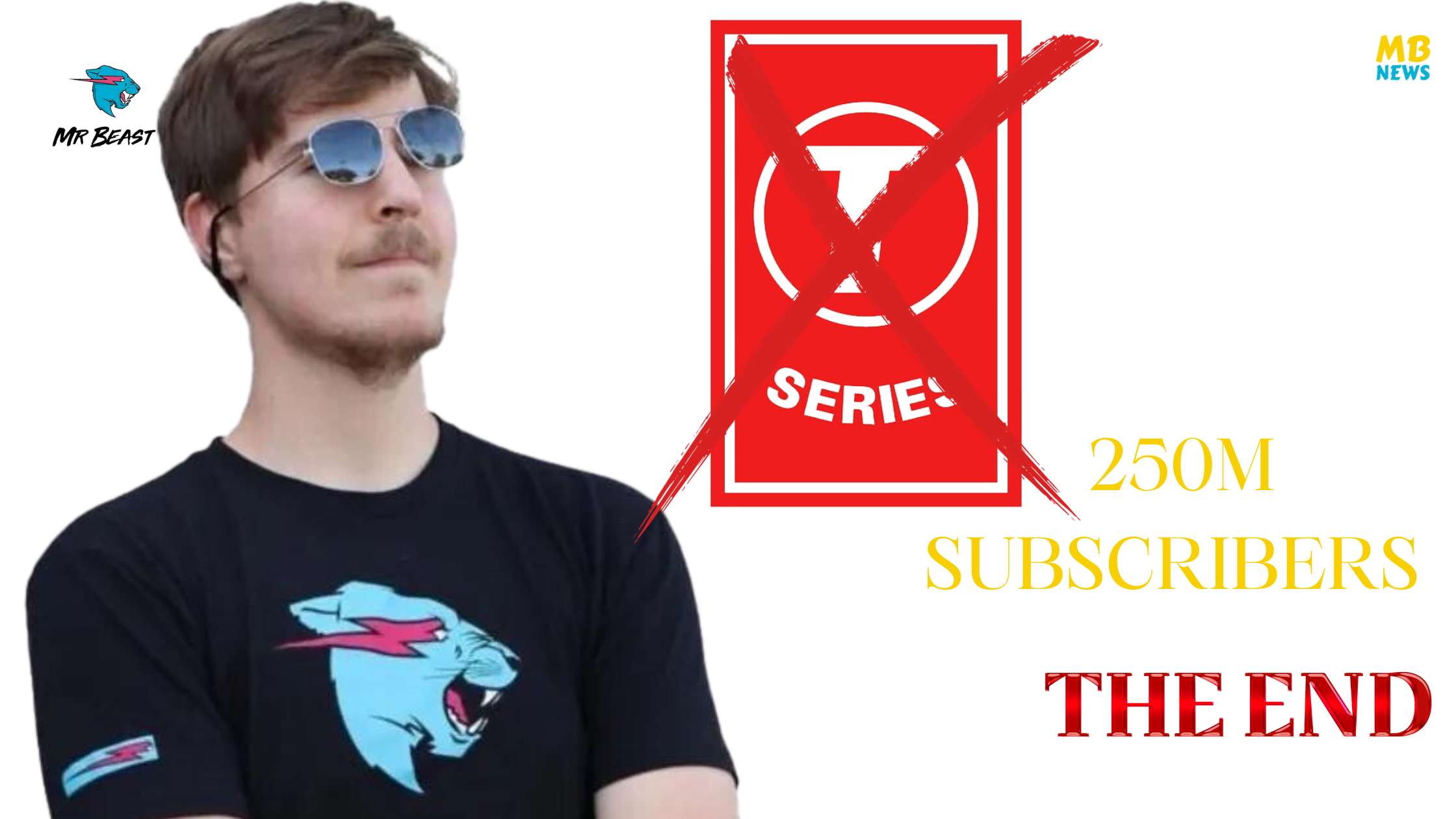 T-Series Hits 250 Million Subscribers, MrBeast Teases THE END of Their 'Firsts'!