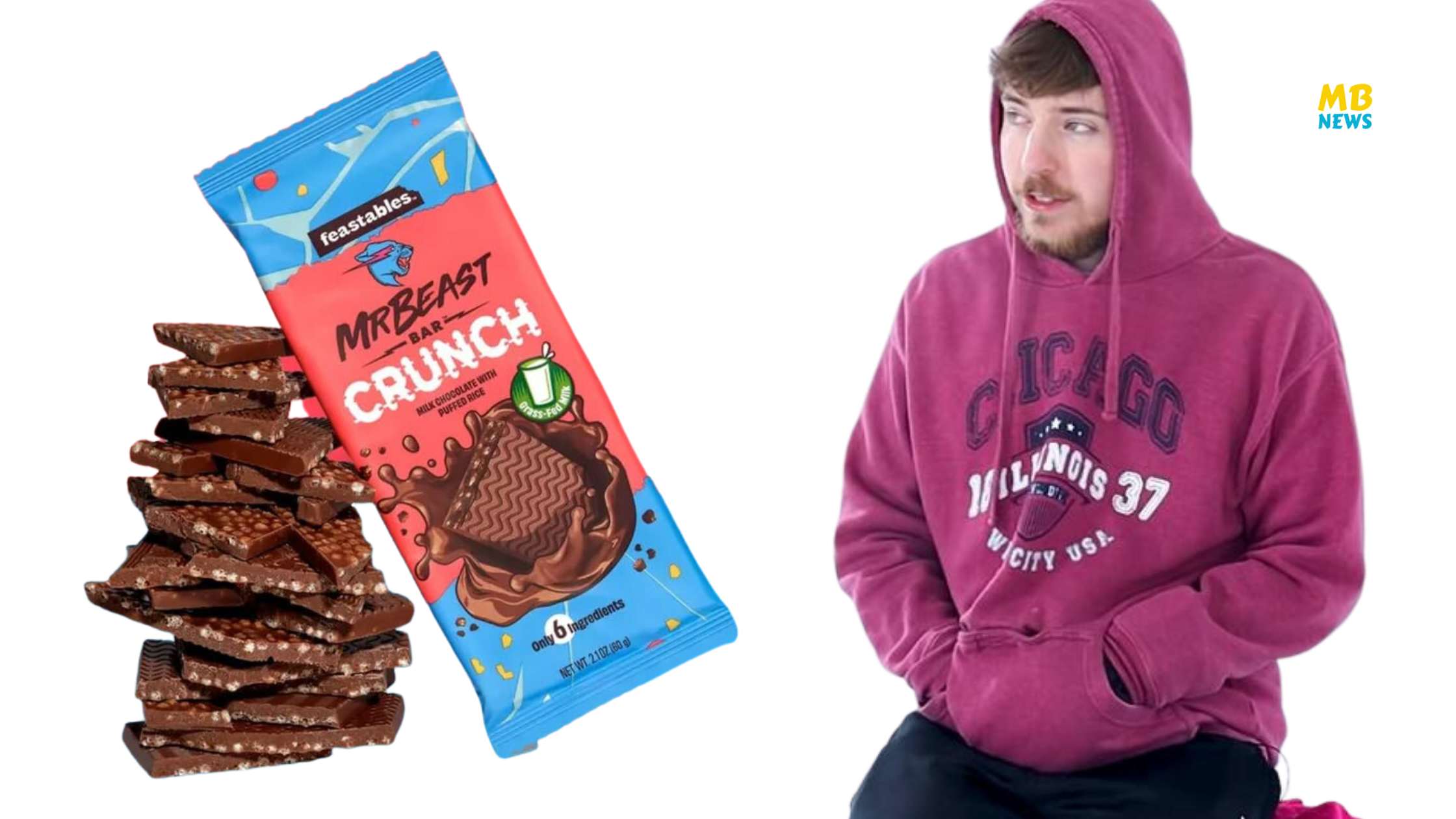 MrBeast's 'Milk Crunch Chocolate Bar' - A Delicious Feastables Review!