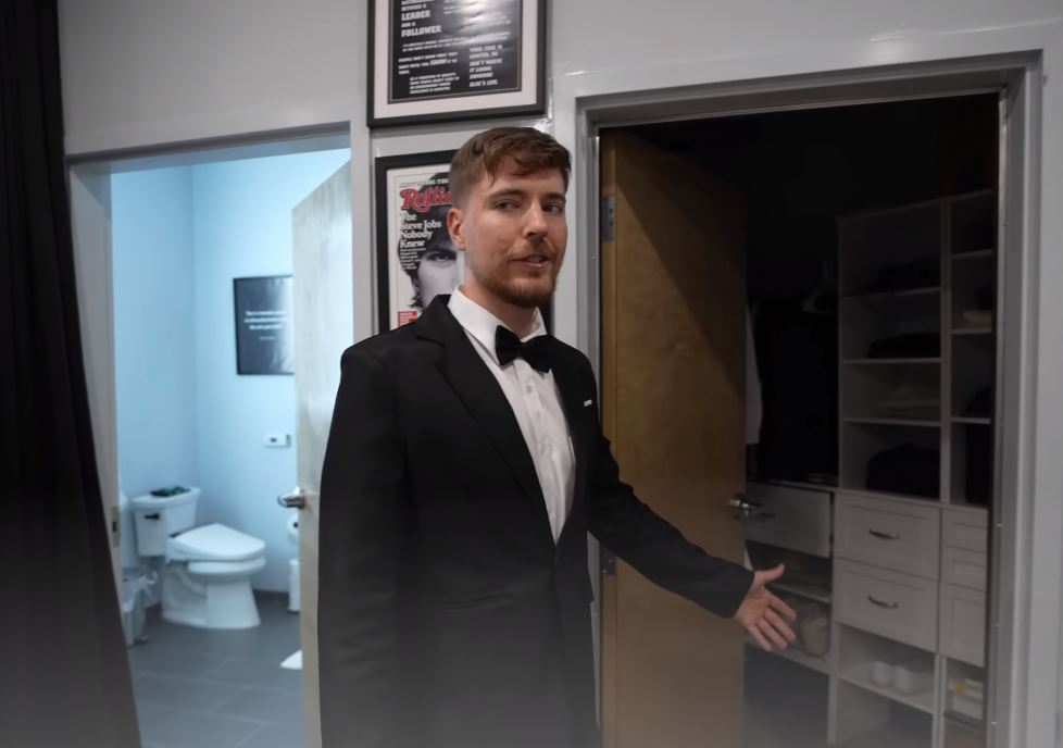 MrBeast Gives A Private Tour of His Warehouse Office and Home