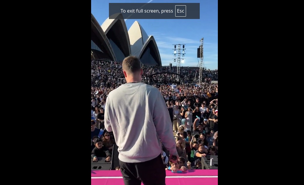 Feastables Down Under: MrBeast Launches His Sweet Sensation in Sydney Opera, Australia