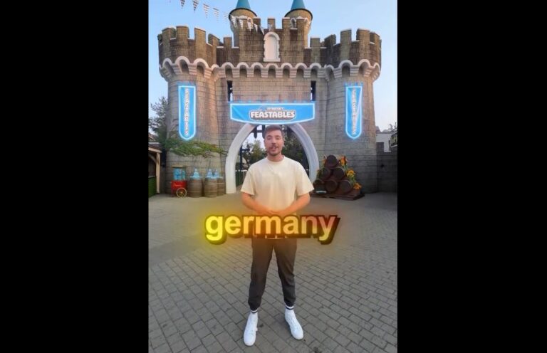 MrBeast’s Feastables Now Available in Germany! – Win a Trip to a Theme Park with MrBeast & the Crew