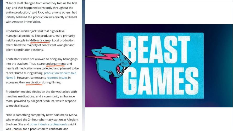 Behind the Controversy: Staff Speak Out on MrBeast's Beast Games Production